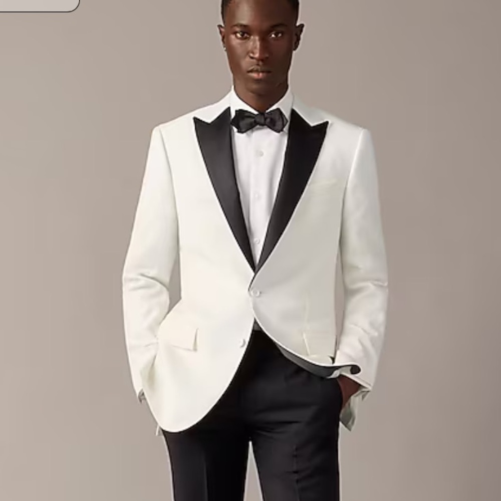J Crew Antique Linen Ludlow Dinner Jacket In Italian Wool